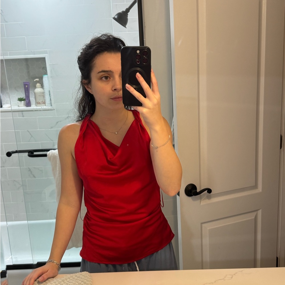 Zara Red Women's Blouse/ Top
